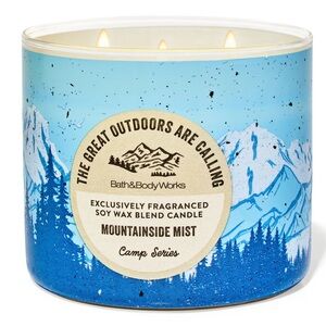 Bath & Body Works Mountainside Mist 3 Wick Candle